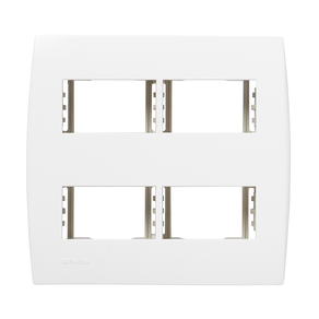 PLACA-4X4-4-MODULOS-SEPARADOS-BRANCA