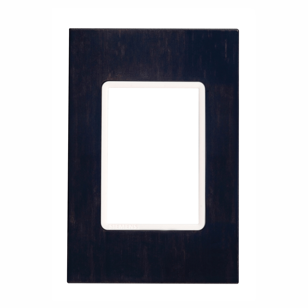 Placa 4x2 3 Postos Delta Mondo Luxo Wengue Natur