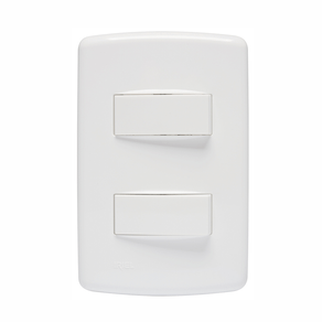 CONJ-2-INTERRUPTOR-SIMPLE-10A-BRANCO-DUALE-UP