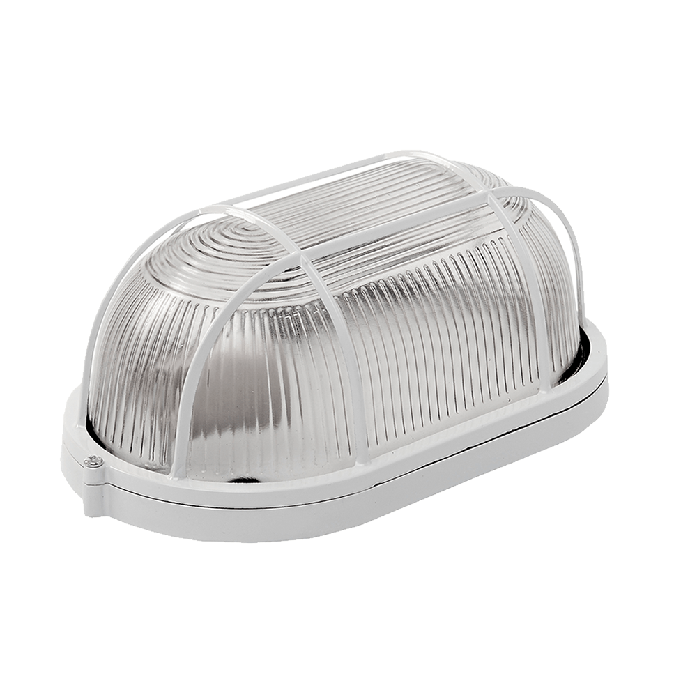 LUMINÁRIA TARTARUGA ALUMÍNIO 100W BRANCA OLIVO Eletrica Bahiana