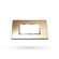 PLACA-4X2-3P-GOLD-REFLECTIVE-ARTEOR-571448-PIAL