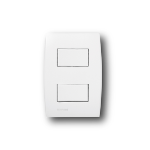 CONJUNTO-INTERRUPTOR-SIMPLES---INTERRUPTOR-PARALELO-10A-250V---BRANCO---ILUS